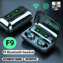 TWS F9-5 Earphone Bluetooth Earphones Wireless Headphones Hifi Stereo Sports Earbuds Headset Hearing Aids With Mic Handfree